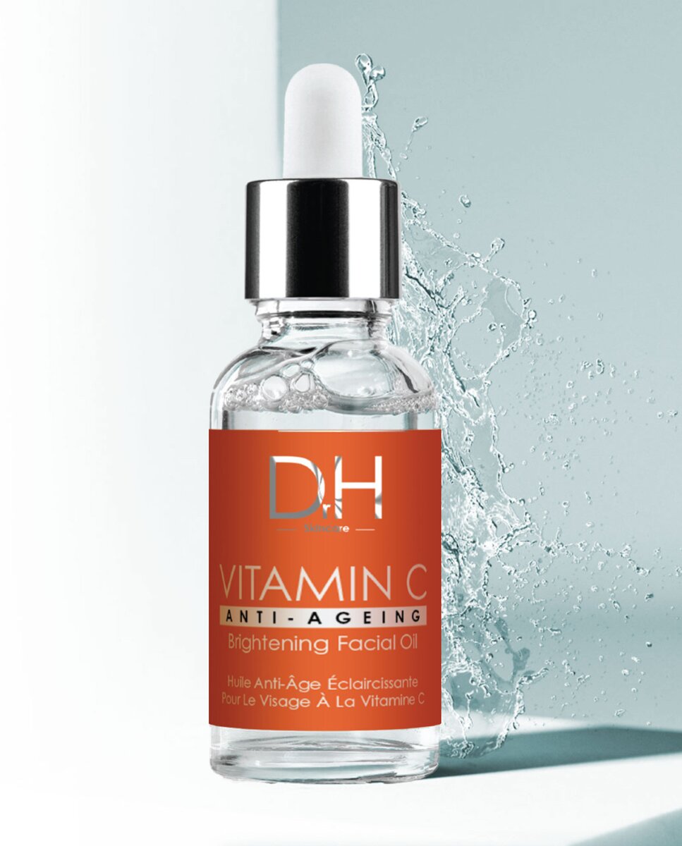 Aceite facial iluminador con vitamina C Dr H 50ml - 700 50 ml 700-3