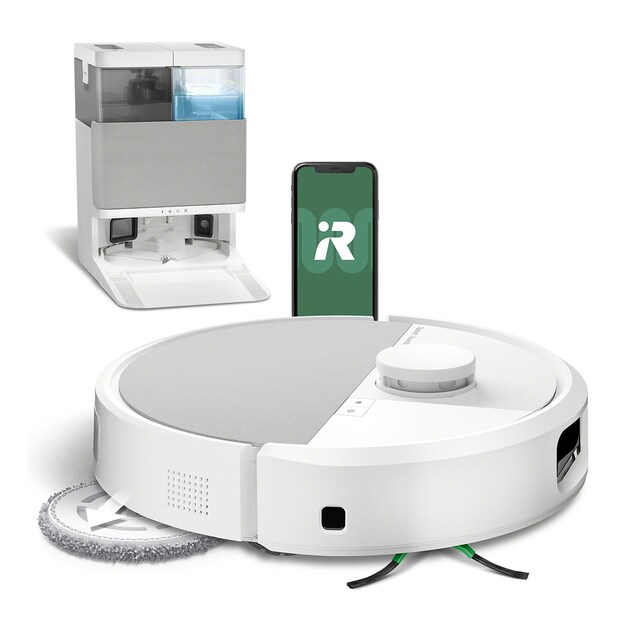 Imagen 0 de Robot aspirador y friegasuelos Roomba® Plus 505 Combo con Base AutoWash™ y  ClearView™ Pro LiDAR