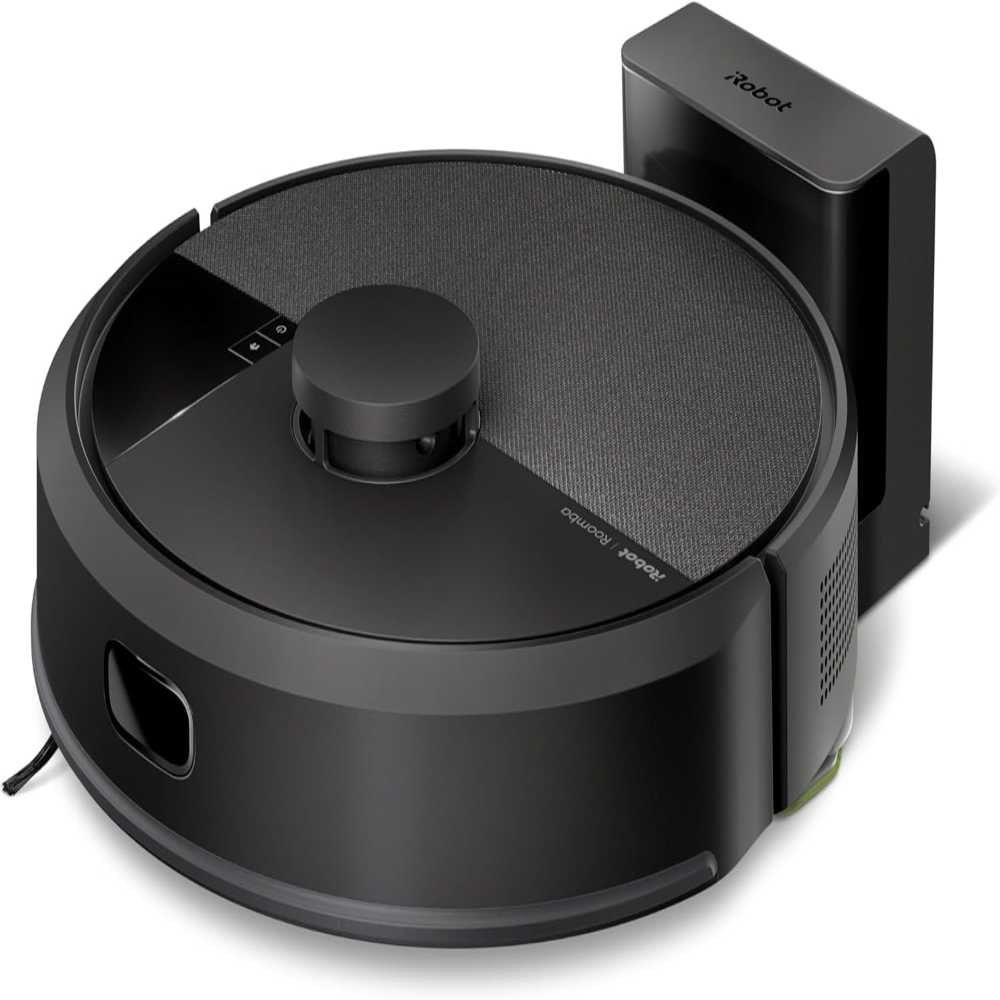 Robot aspirador y friegasuelos iRobot Roomba® 105 Combo con mapeado inteligente LiDAR y fregado SmartScrub - Negro Negro-2
