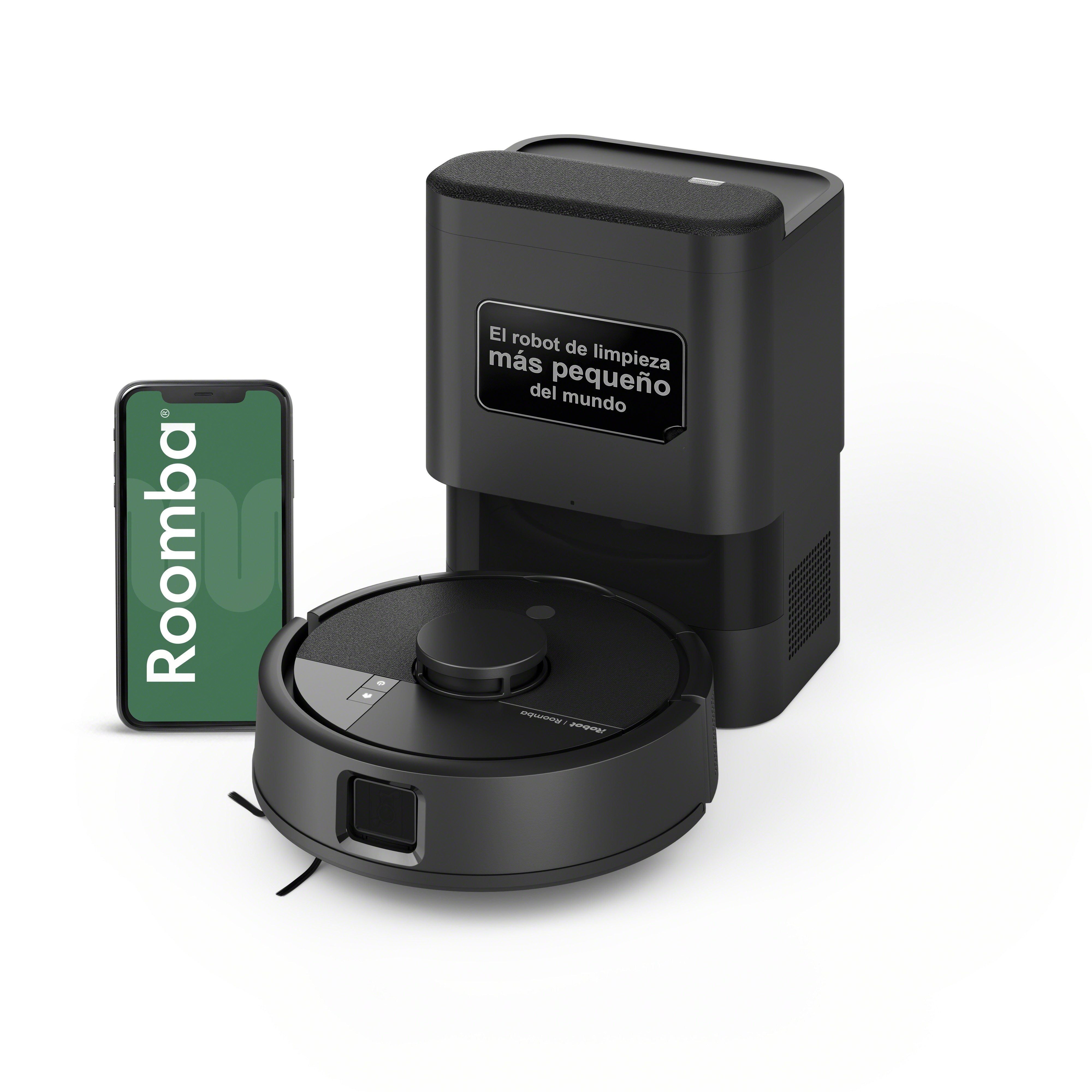 iRobot - Mini Robot Aspirador iRobot Roomba® con mopa y Base AutoEmpty.