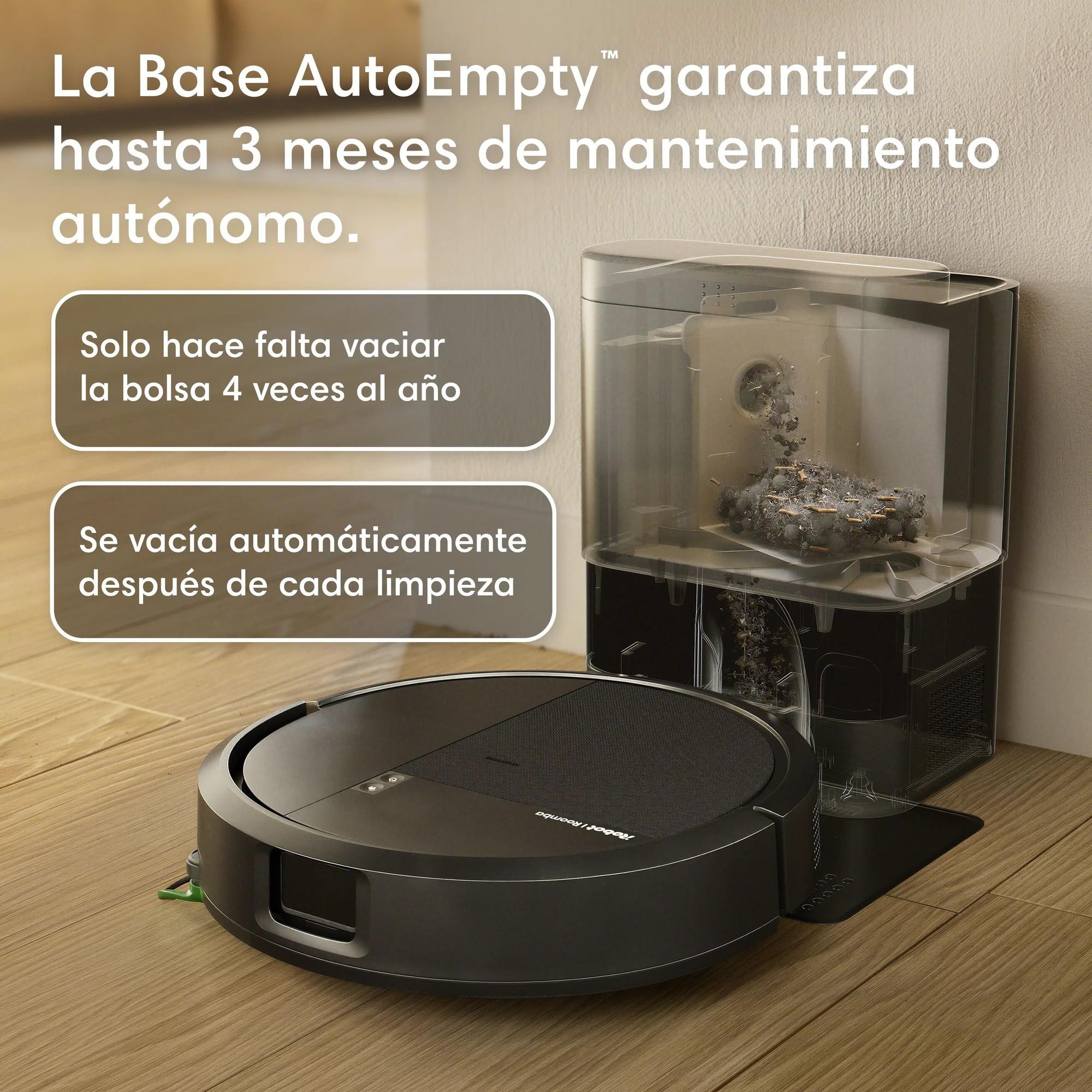 Robot aspirador iRobot Roomba® 115 AutoEmpty 15000Pa - Negro Negro-2