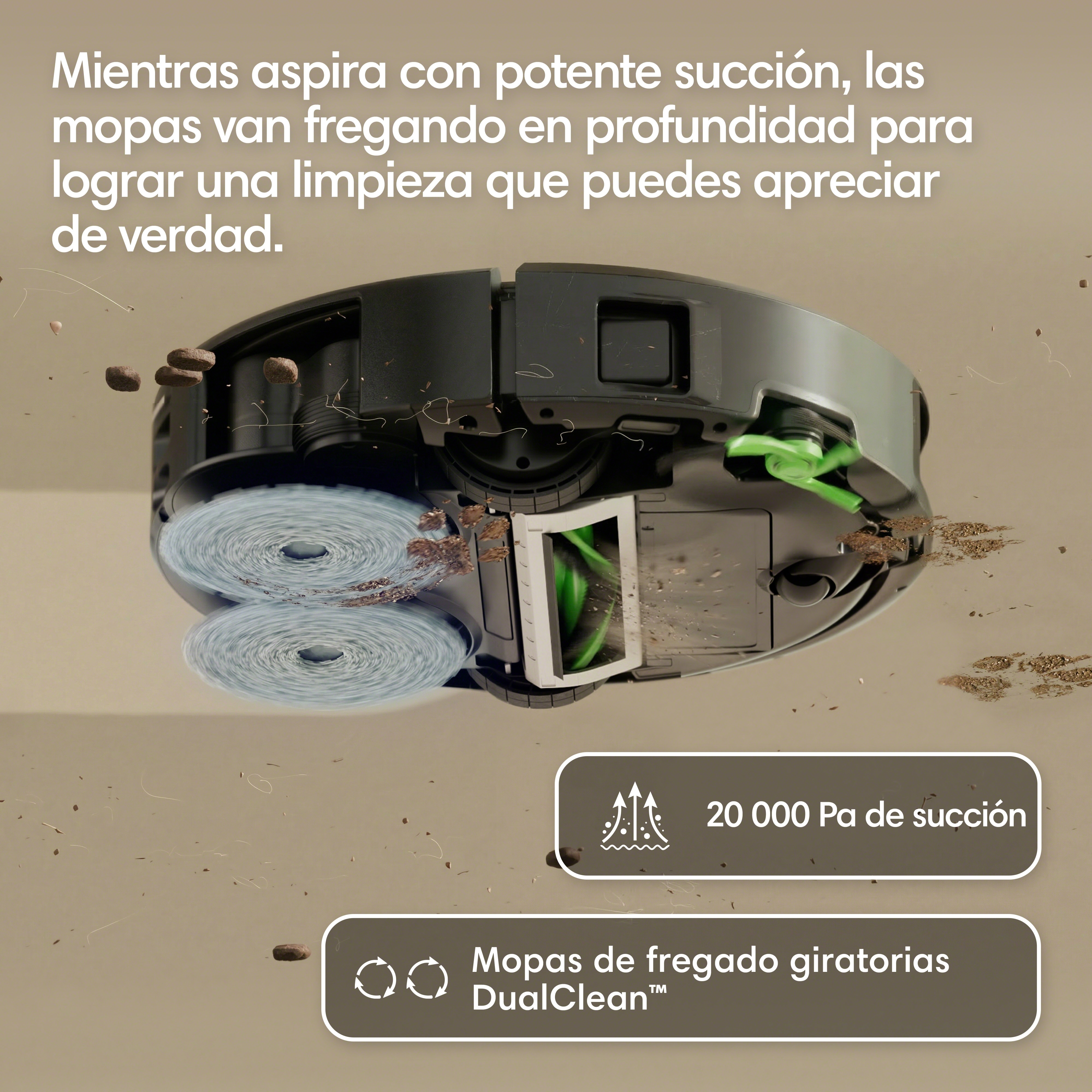 Robot aspirador iRobot Roomba® 415 AutoWash 20kPa - Negro Negro-2
