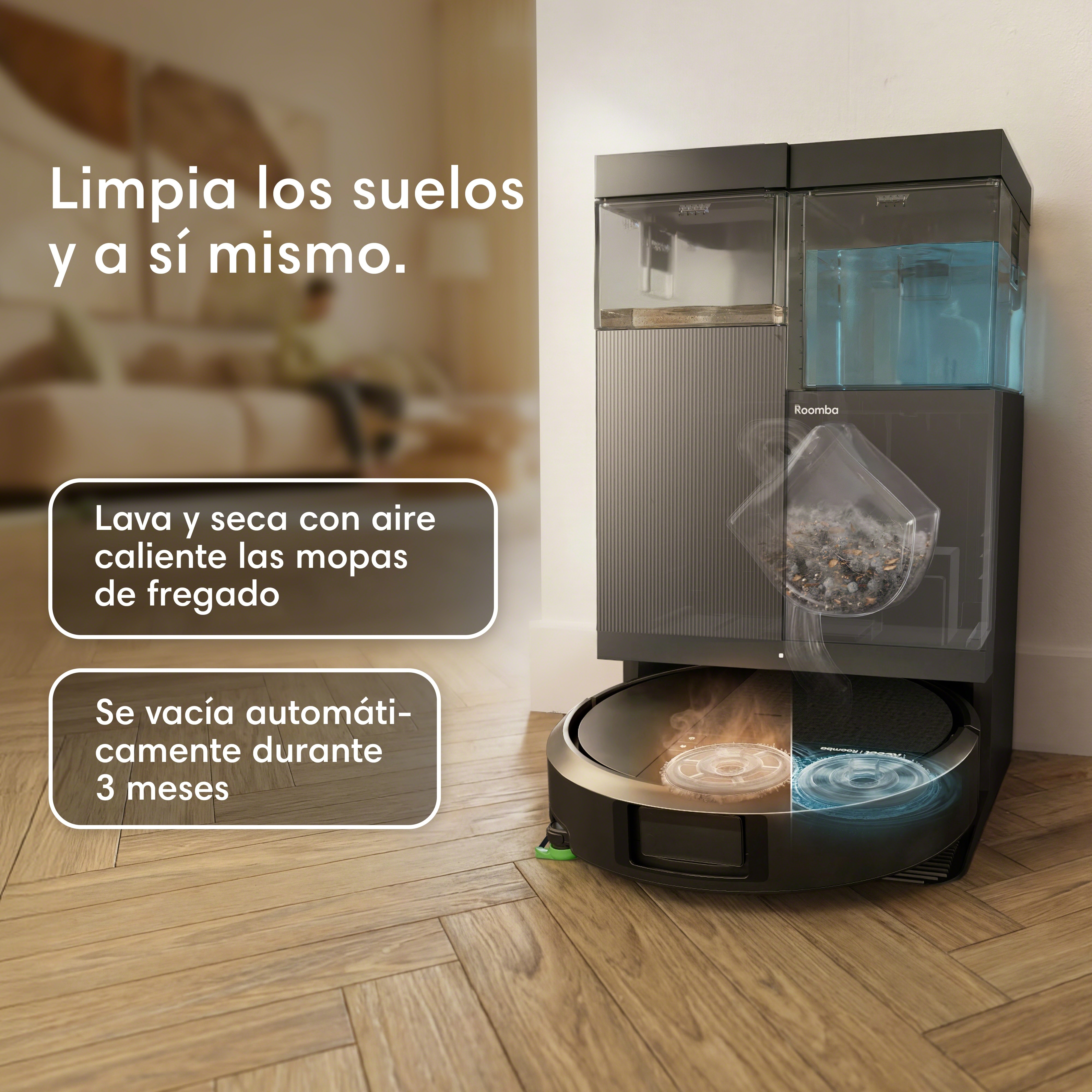 Robot aspirador iRobot Roomba® 415 AutoWash 20kPa - Negro Negro-3
