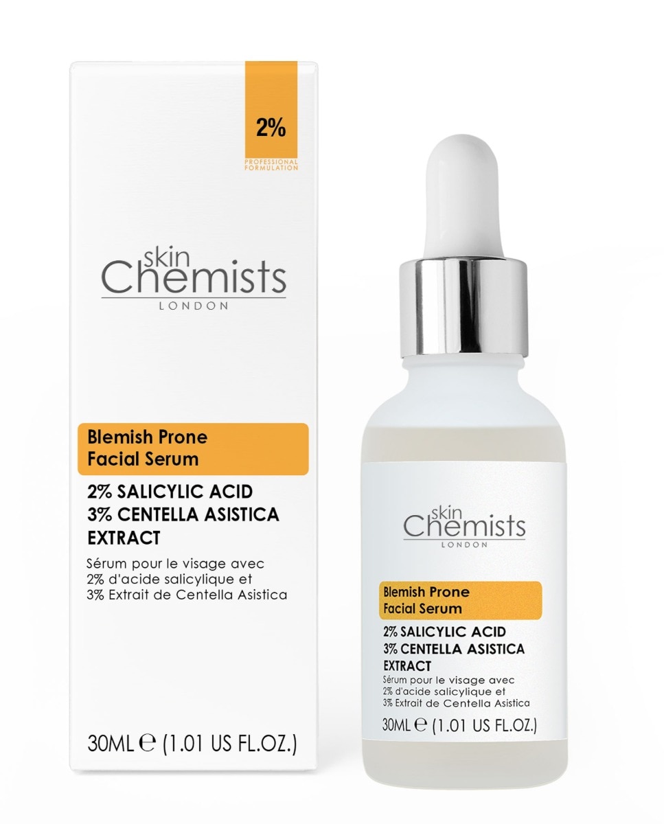 Sérum facial para piel con imperfecciones con 2% de ácido salicílico y 3% de centella asiática 30ml - 700 30 ml 700-2
