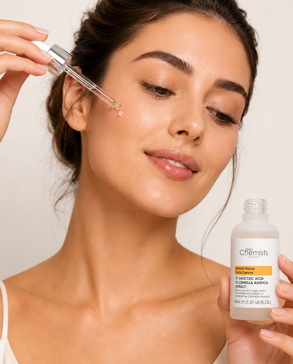 Sérum facial para piel con imperfecciones con 2% de ácido salicílico y 3% de centella asiática 30ml - 700 30 ml 700-4