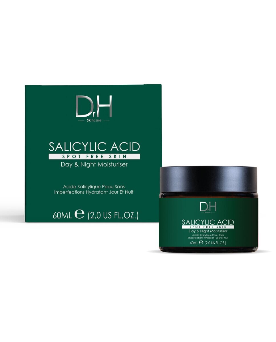 Imagen 2 de Crema hidratante de día y noche con ácido salicílico Dr H 60ml - 700 60 ml 700