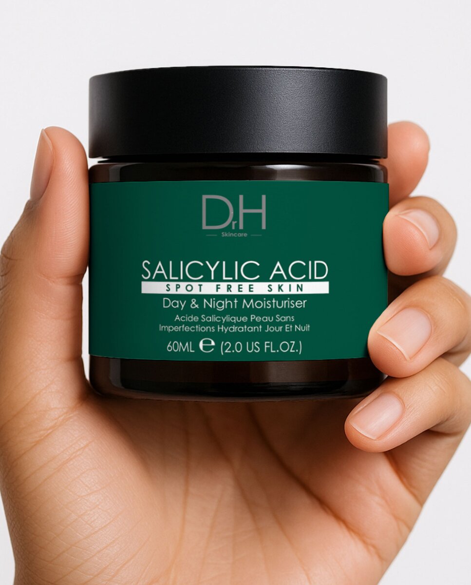 Imagen 3 de Crema hidratante de día y noche con ácido salicílico Dr H 60ml - 700 60 ml 700