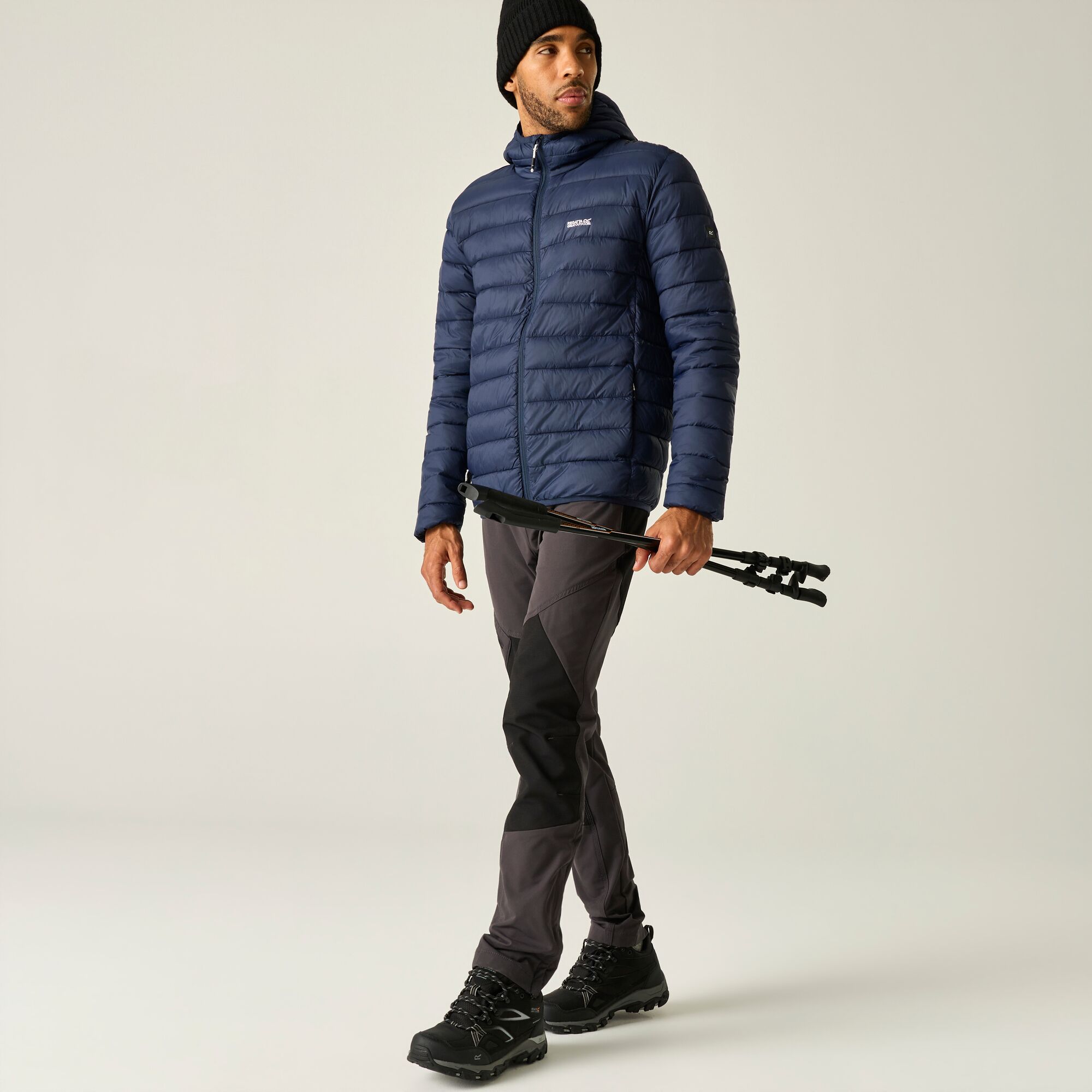 Imagen 3 de Chaqueta de hombre Hooded Marizion Regatta - Azul marino Azul marino