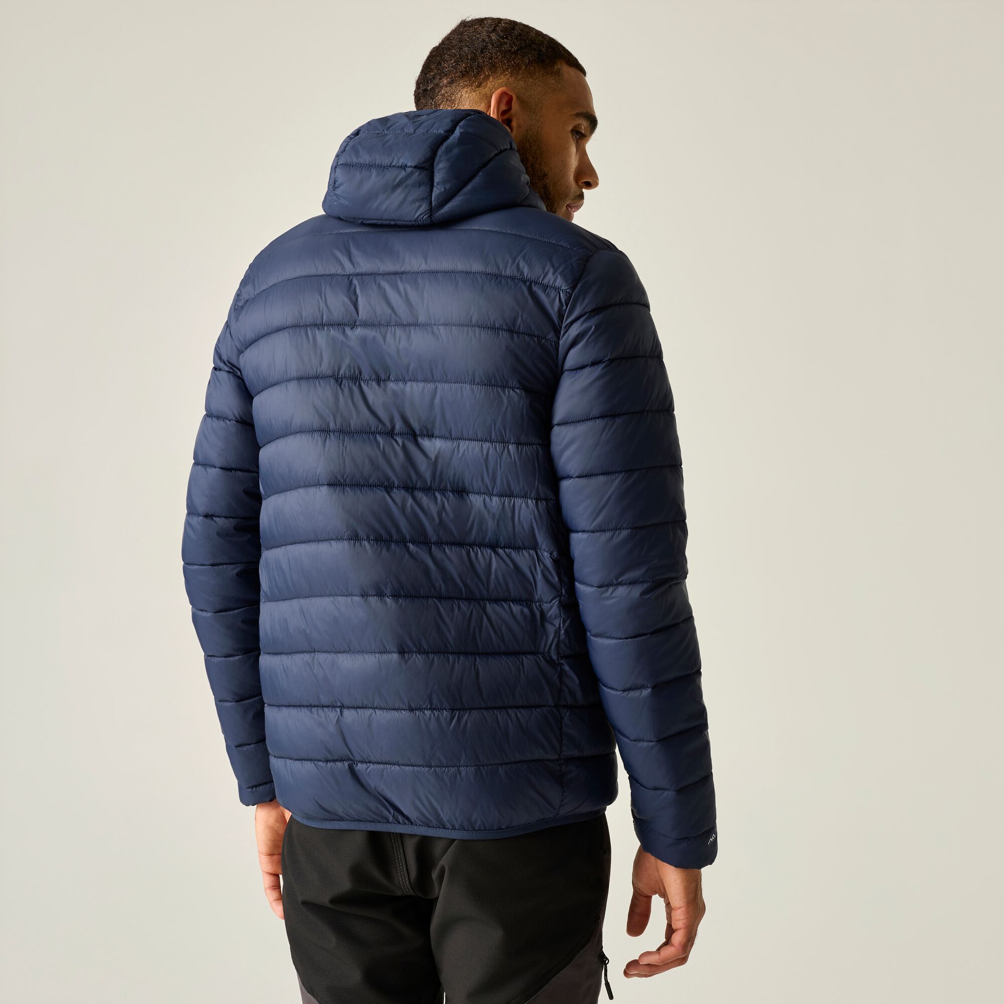 Imagen 4 de Chaqueta de hombre Hooded Marizion Regatta - Azul marino Azul marino