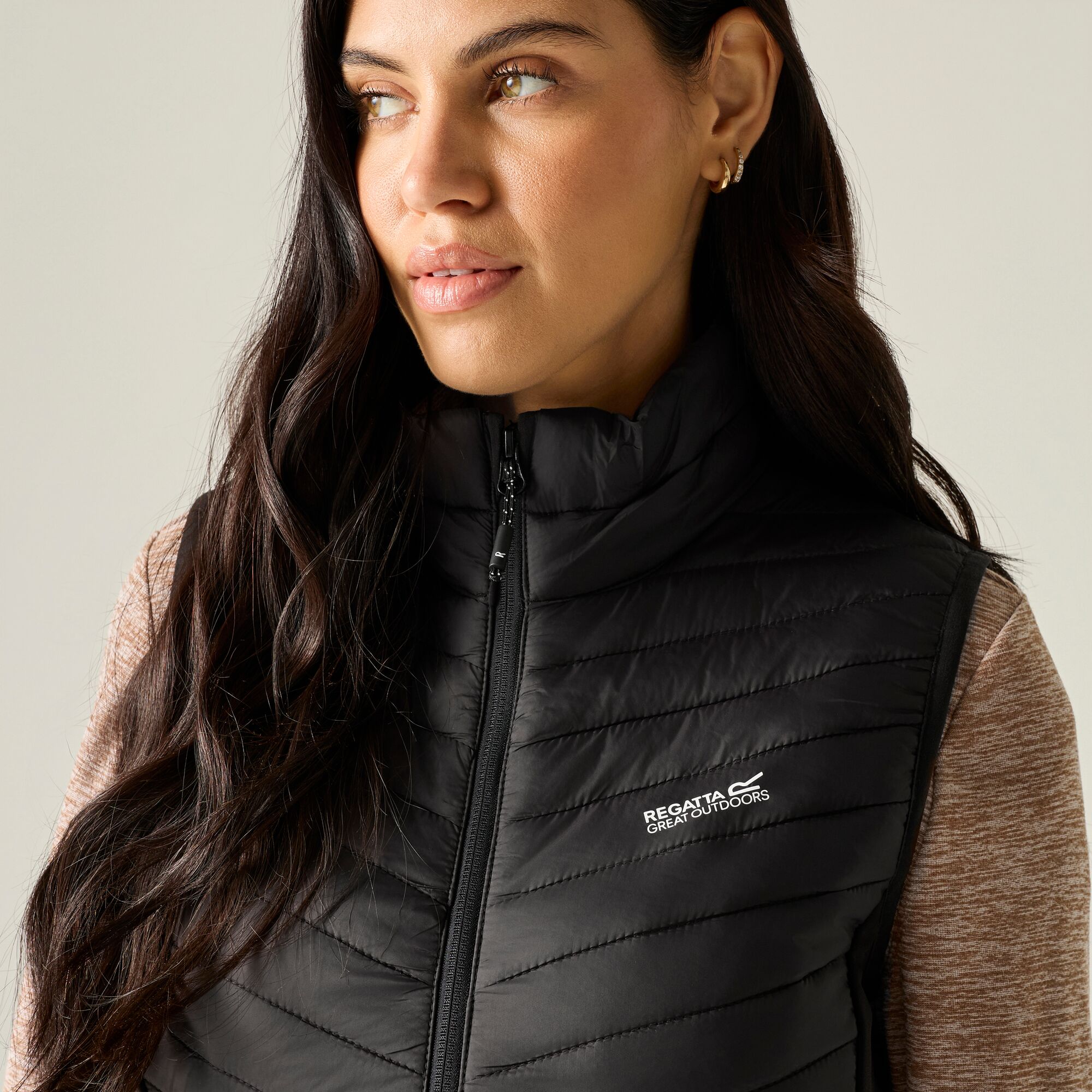 Chaleco de mujer Andreson Hybrid Regatta - Negro Negro-4