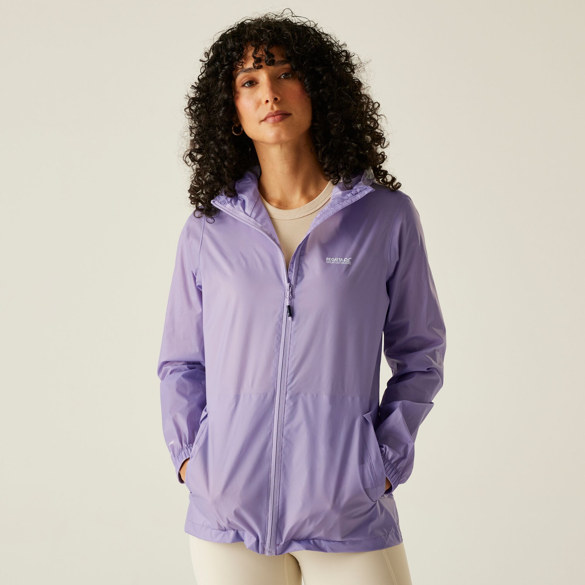Imagen 1 de Chubasquero de mujer Pack It III Regatta - Morado Morado