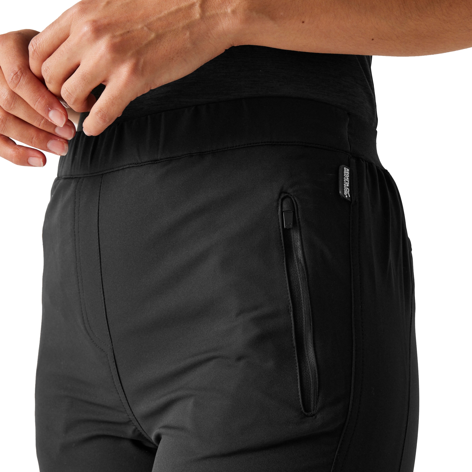 Pantalón de mujer PentreStretchII Regatta - Negro Negro-3