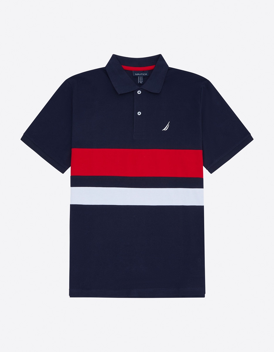 Imagen 0 de Polo de hombre corte classic de manga corta Azul marino