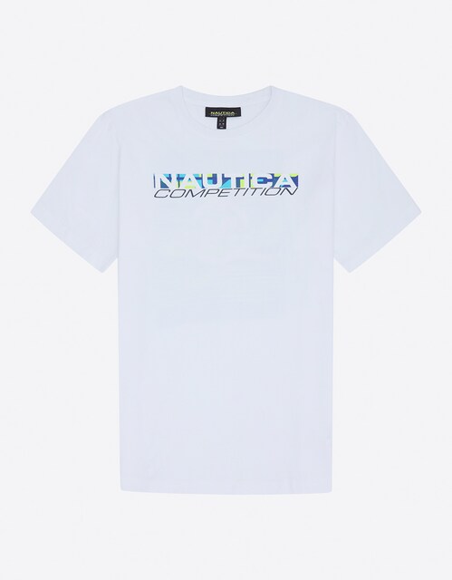 Imagen 0 de Camiseta de hombre con cuello redondo de manga corta