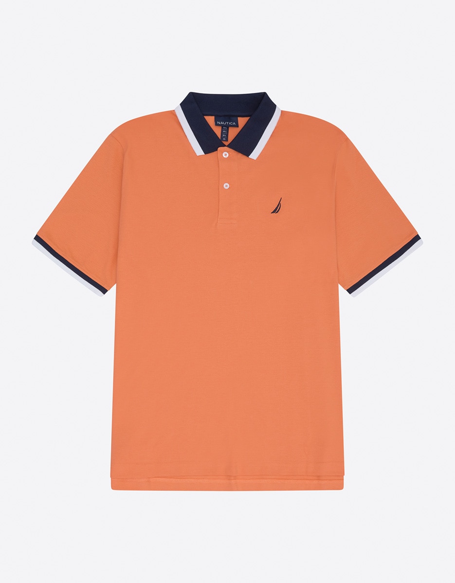 Imagen 0 de Polo de hombre corte classic de manga corta Naranja