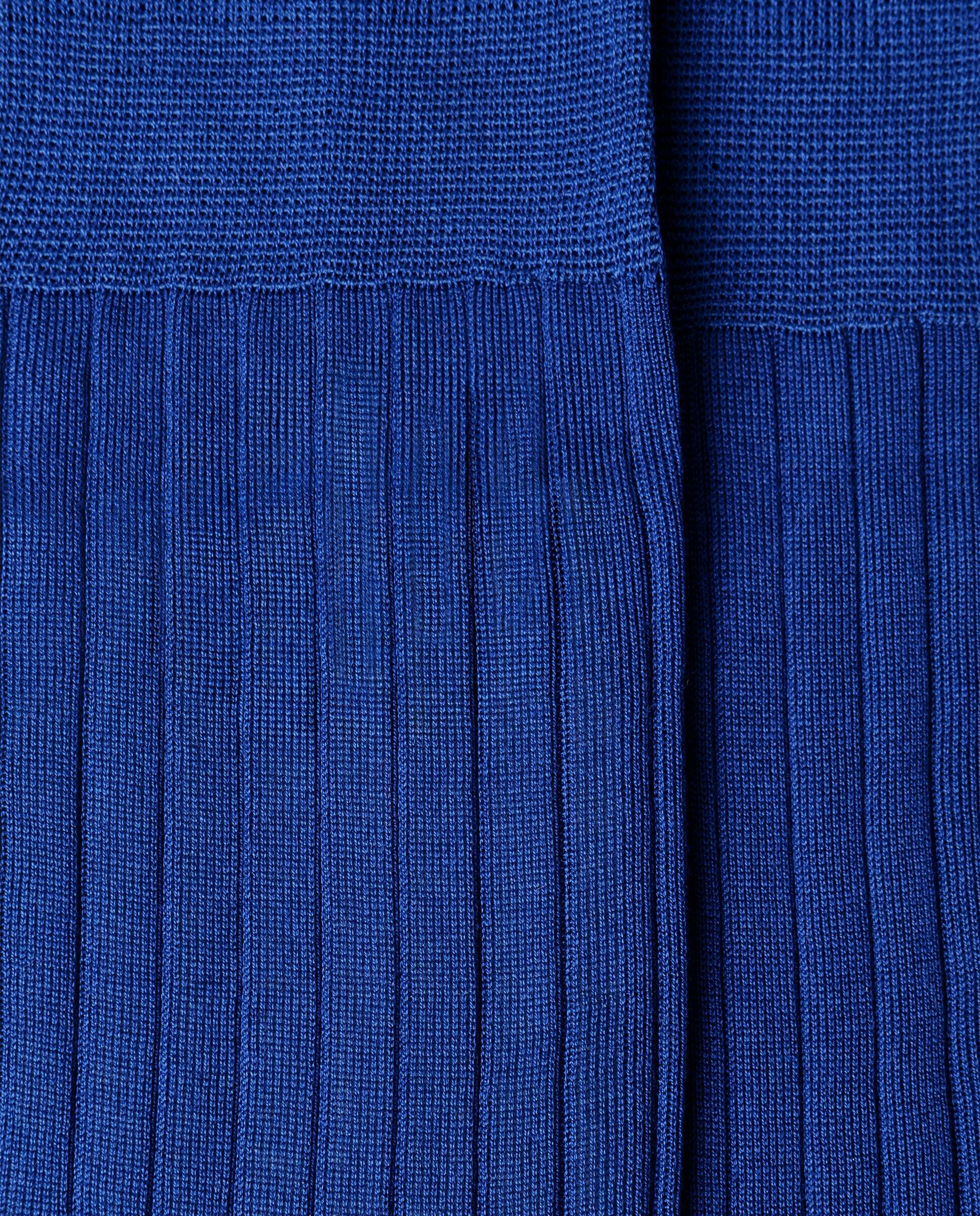 Calcetines cortos de algodón mercerizado - Hackett - Azul Azul-4
