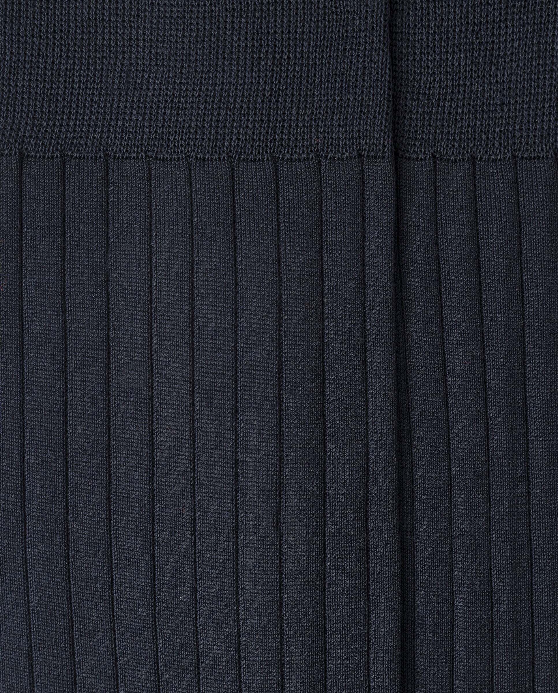 Calcetines cortos de algodón mercerizado - Hackett - Verde Azul marino-4