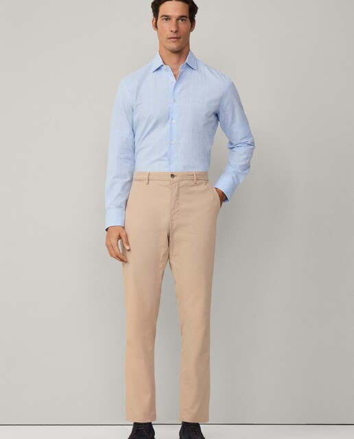 Imagen 0 de Chino de hombre fit slim teñido en prenda