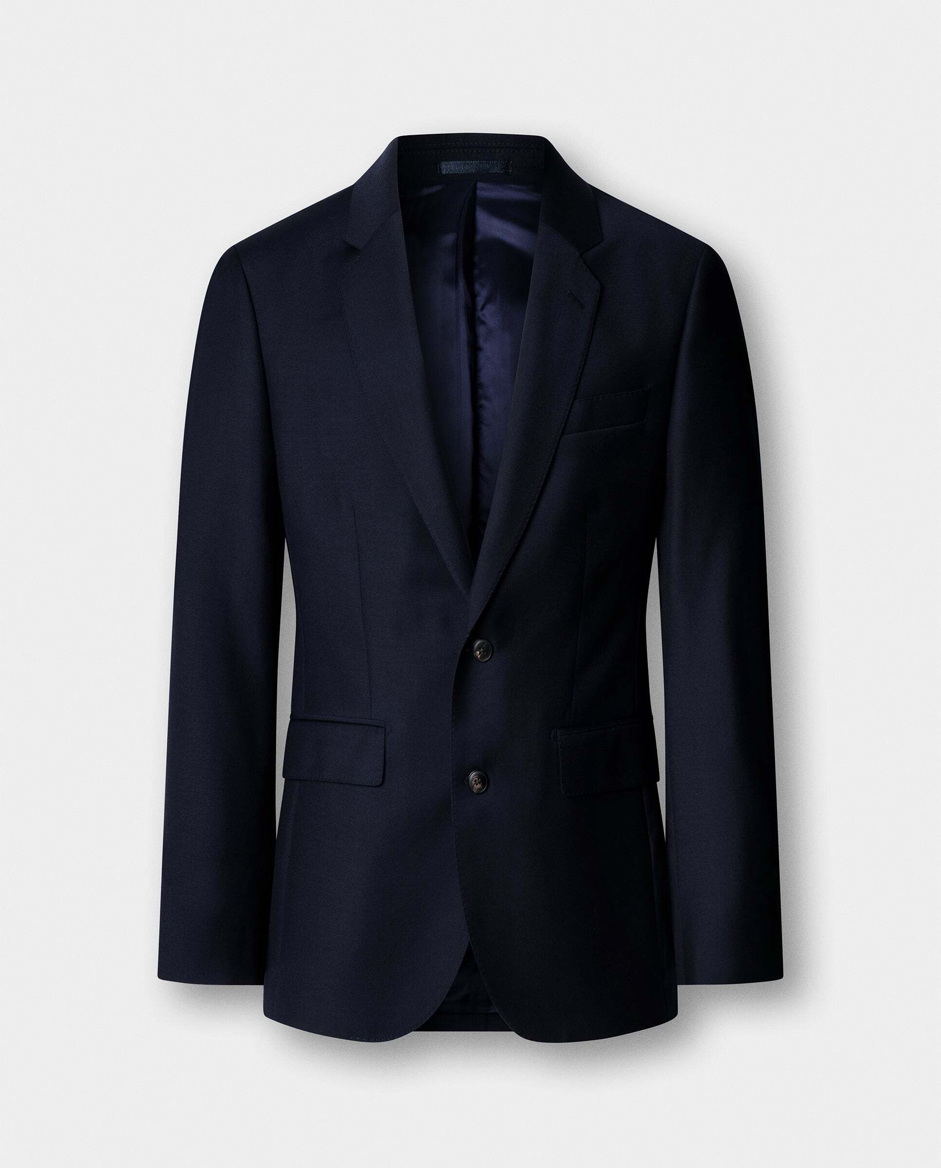 Americana de lana - Hackett - tejida en inglaterra - Azul Azul-11