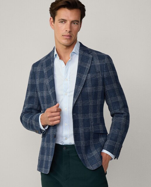 Imagen 0 de Americana de hombre classic de cuadros ventana