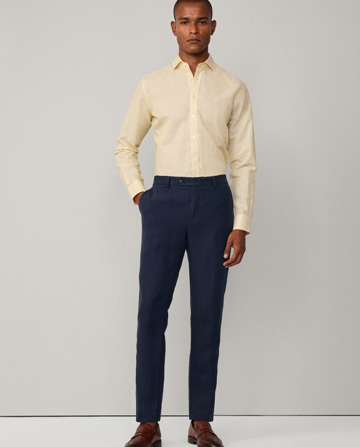 Imagen 0 de Pantalón de lino de hombre slim fit