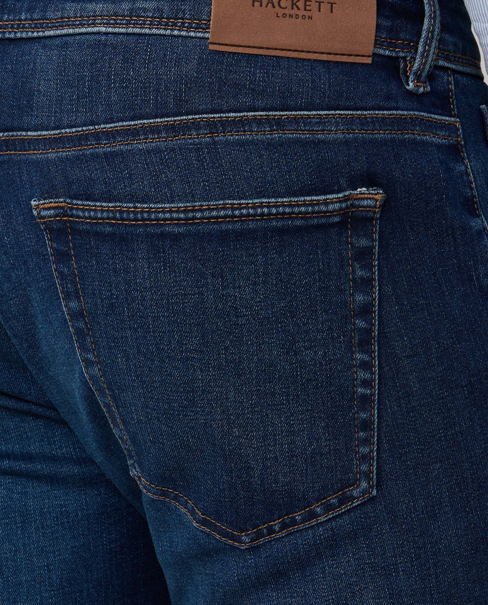 Imagen 5 de Vaqueros powerflex lavado vintage fit slim - Hackett - Azul Azul