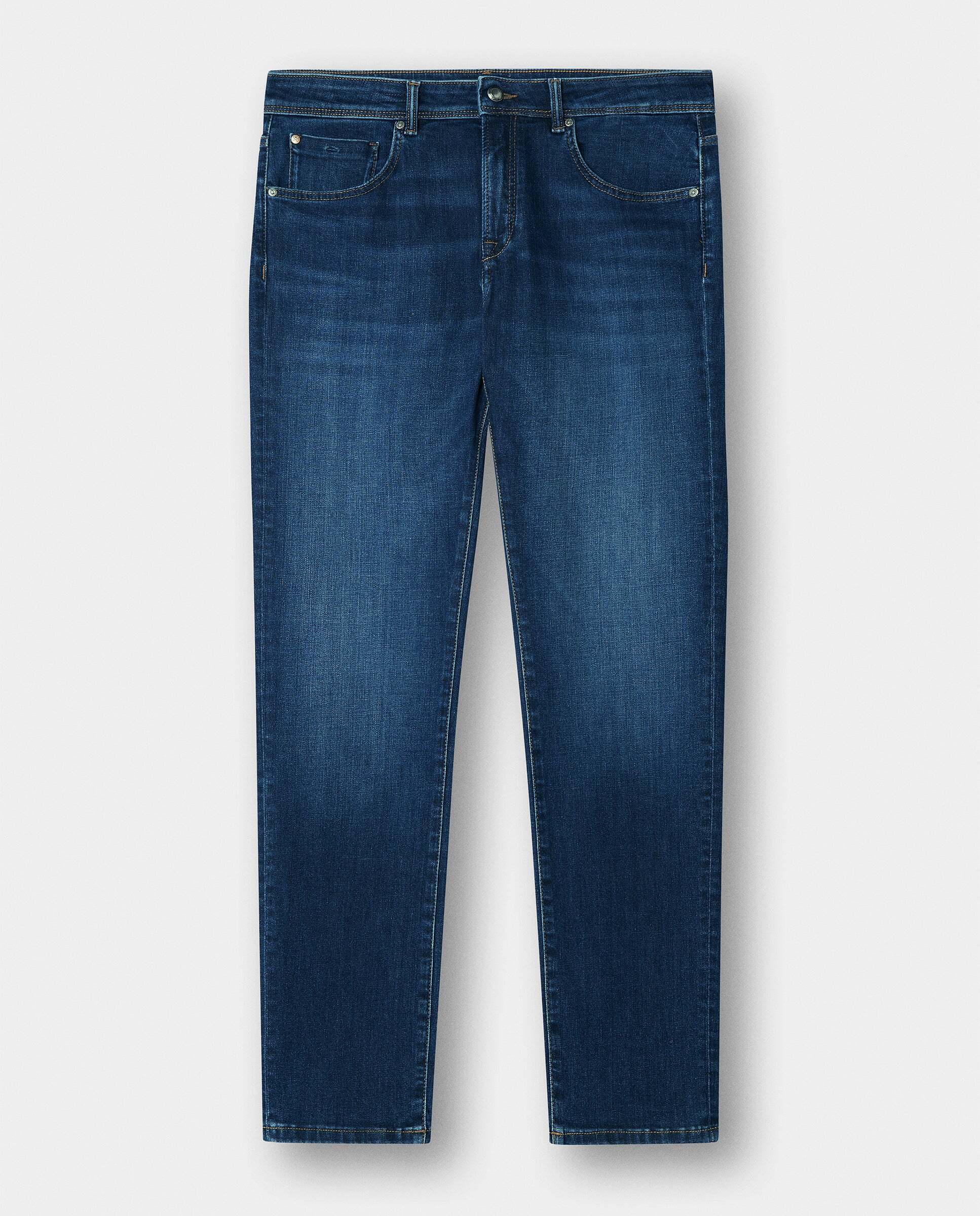 Imagen 9 de Vaqueros powerflex lavado vintage fit slim - Hackett - Azul Azul