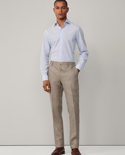 Imagen 0 de Pantalón de lino de hombre classic fit