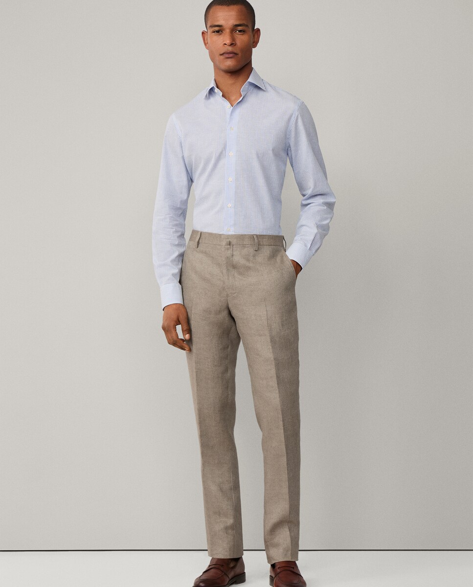 Pantalón de lino de hombre classic fit · Hackett · El Corte Inglés - Main Image