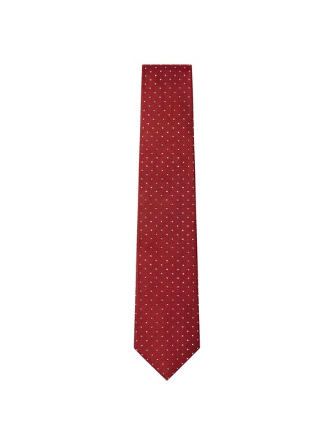 Imagen 0 de Corbata de hombre de seda con estampado de puntos Mayfair