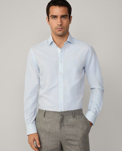 Imagen 0 de Camisa de hombre tailored fit de rayas Bengala
