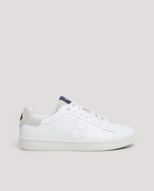 Imagen 0 de Zapatillas de piel de hombre Hackett Sport con detalles perforados
