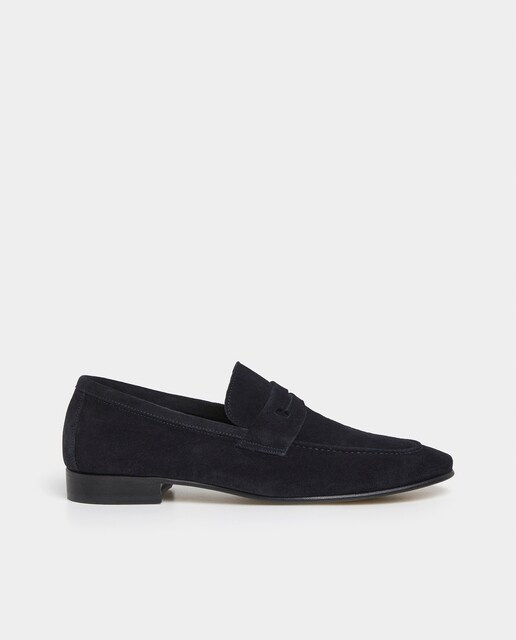 Imagen 0 de Mocasines de hombre de antifaz en ante