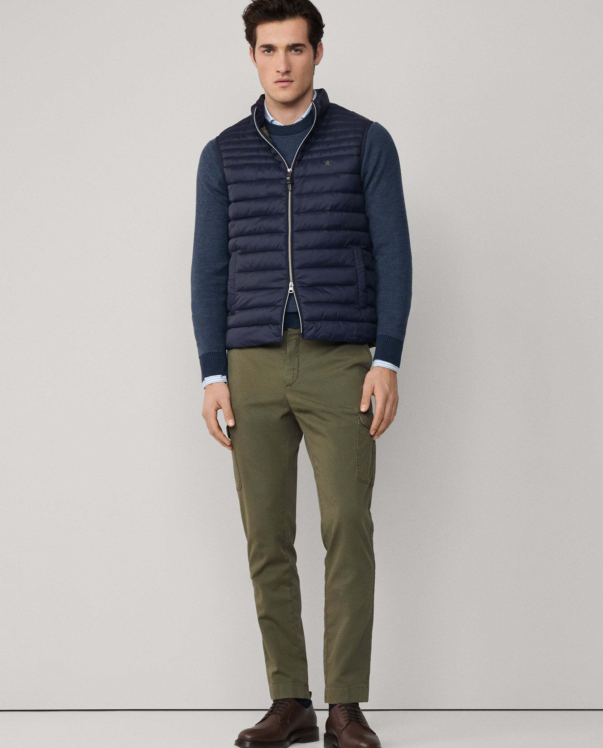 Chaleco de hombre ultraligero - Hackett - Azul marino Azul marino-2