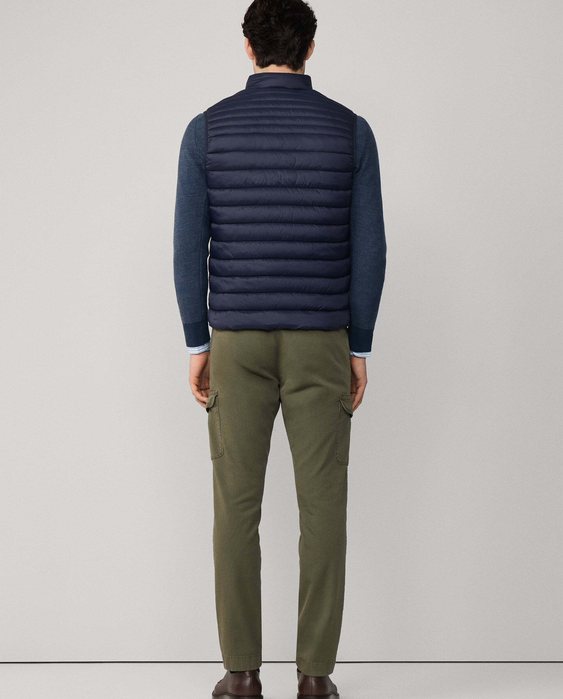 Chaleco de hombre ultraligero - Hackett - Azul marino Azul marino-3