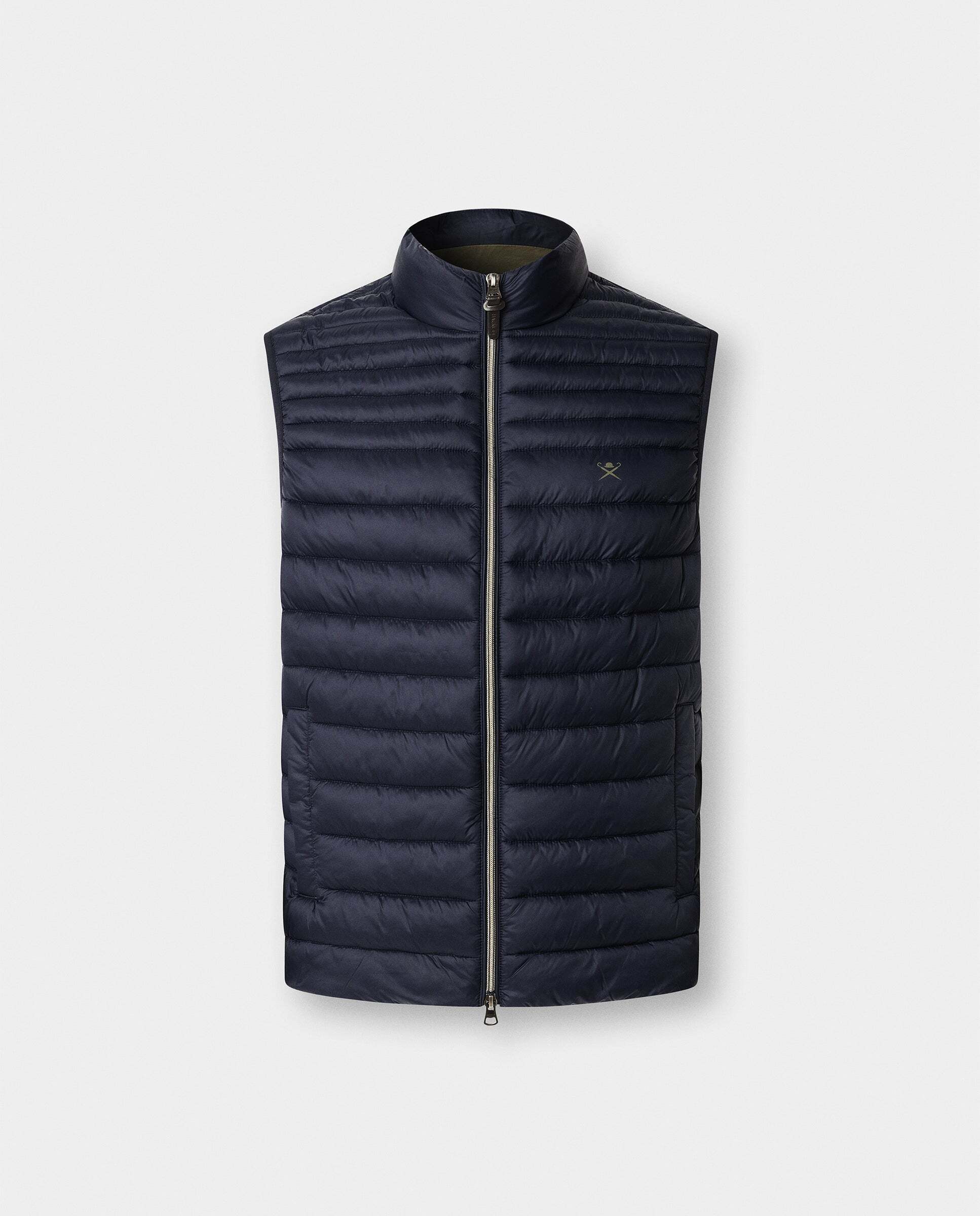 Chaleco de hombre ultraligero - Hackett - Azul marino Azul marino-6