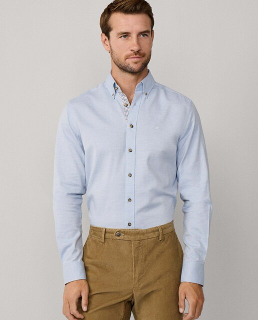 Imagen 0 de Camisa de hombre franela múltiples ribetes fit tailored