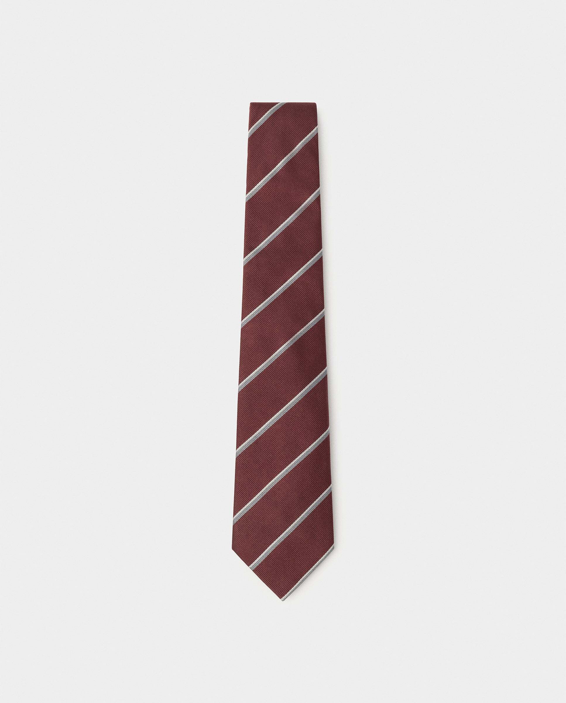 Corbata de hombre de seda rayas finas · Hackett · El Corte Inglés