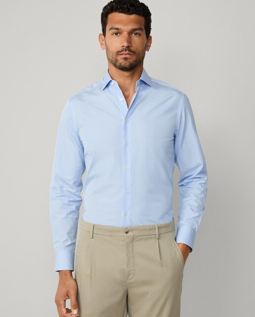 Imagen 0 de Camisa de hombre fit tailored de rayas resistente al agua