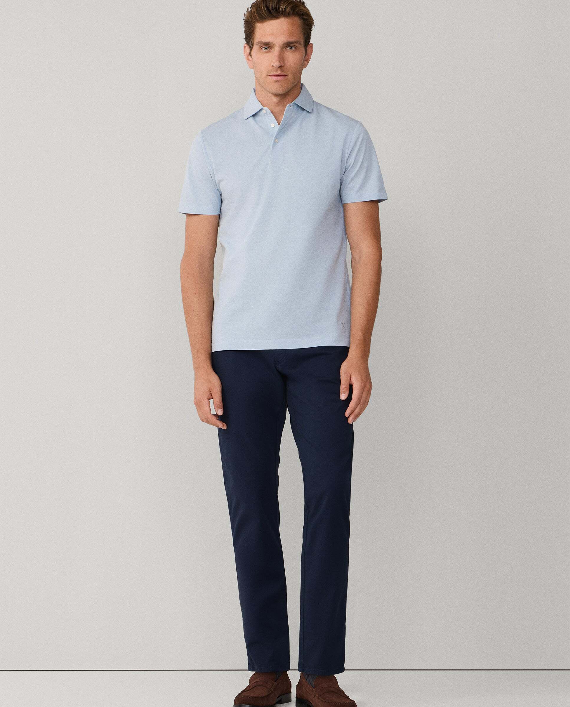 Hackett - Pantalón de hombre trinity 5 bolsillos pana fit regular.