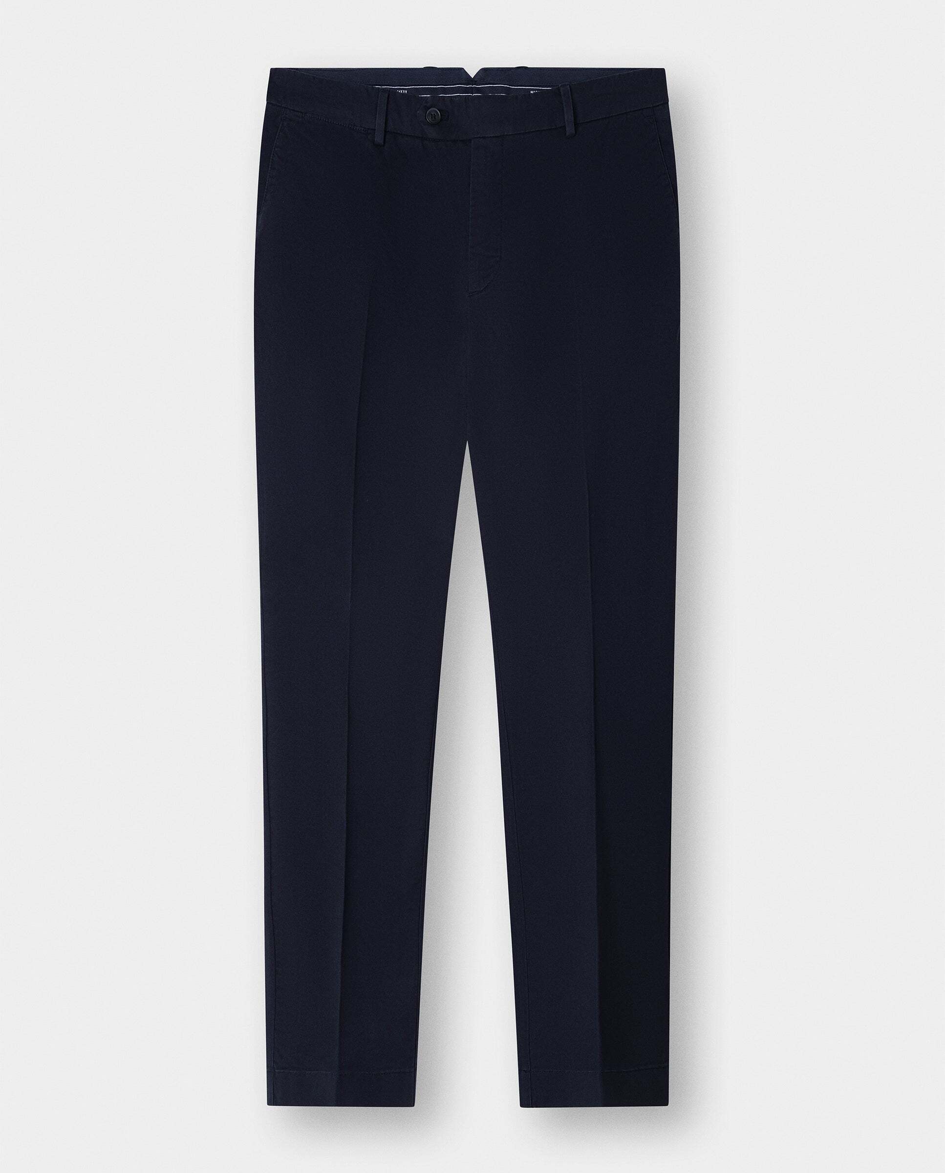 Chino kensington de hombre de algodón elástico fit slim - Hackett - Azul Azul-9