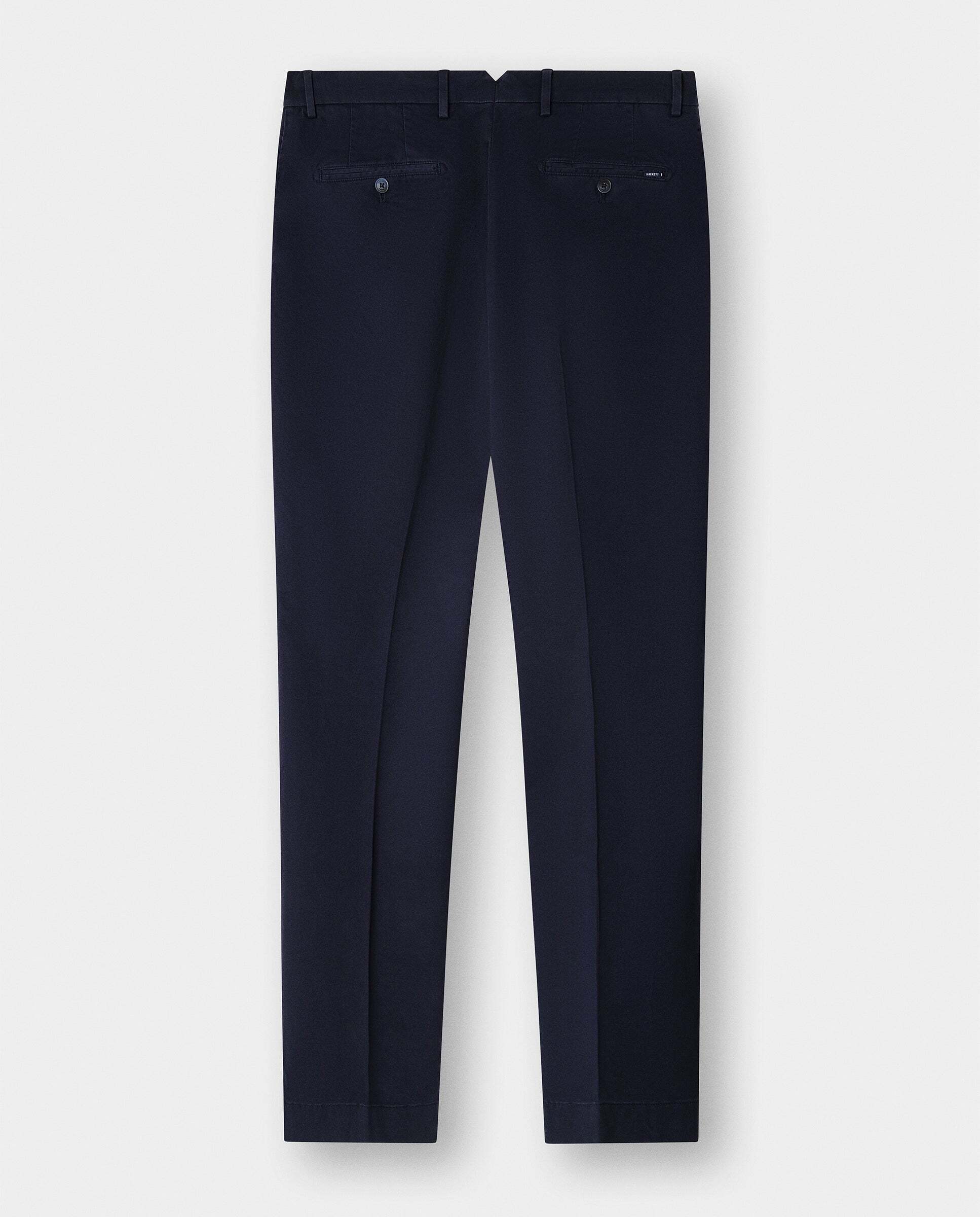 Chino sanderson de hombre de algodón elástico fit tailored - Hackett - Azul Azul-8