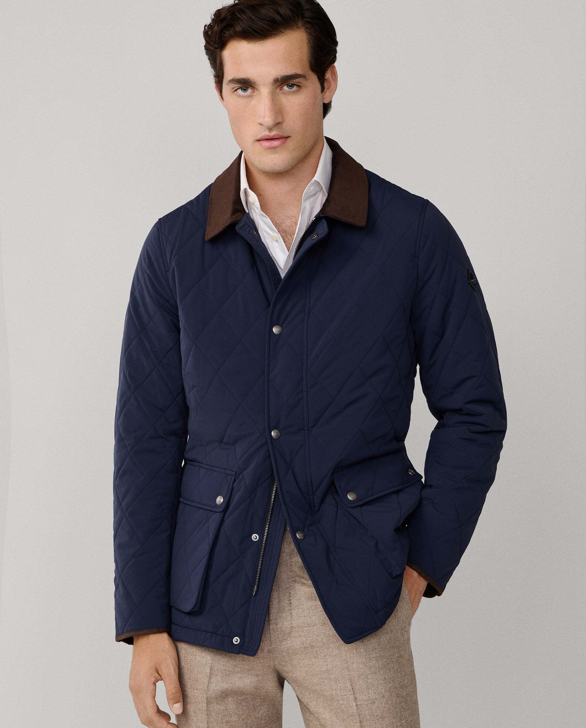 Hackett - Chaqueta de hombre acolchada.