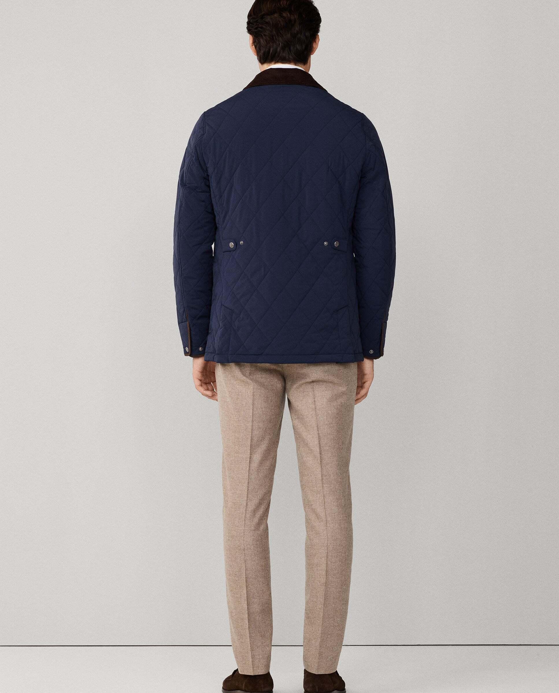 Chaqueta de hombre acolchada - Hackett - Azul Azul-3