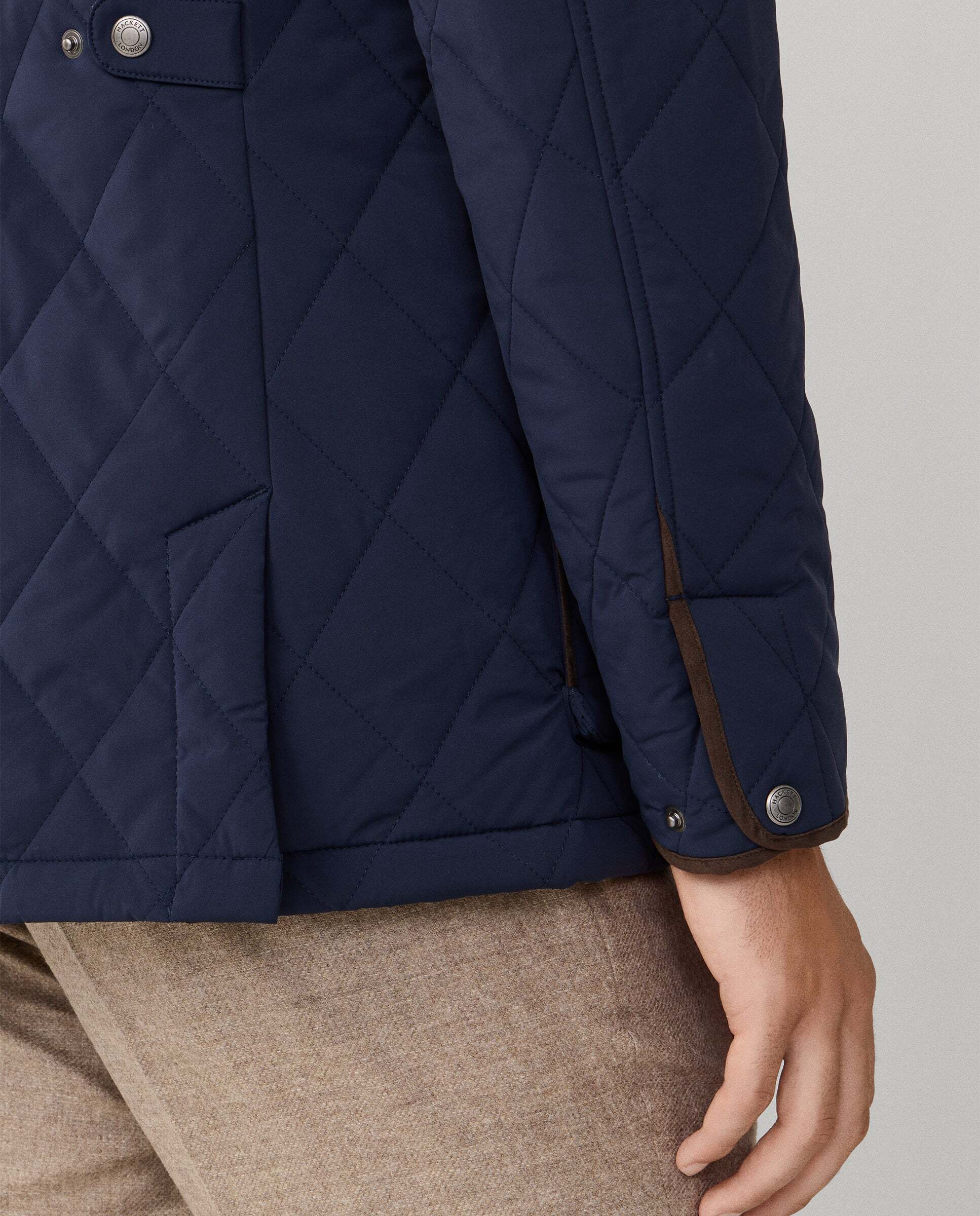 Chaqueta de hombre acolchada - Hackett - Azul Azul-5