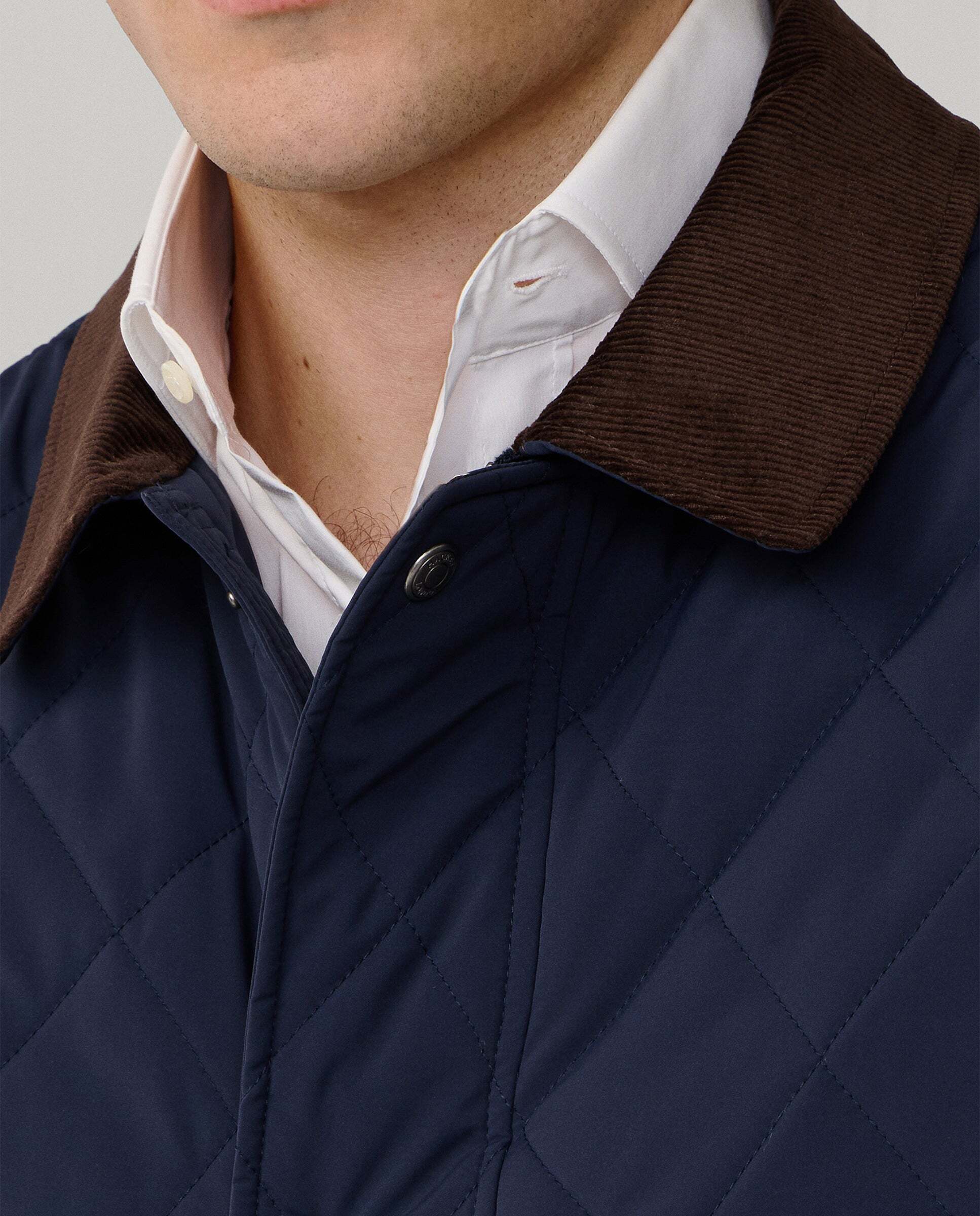 Chaqueta de hombre acolchada - Hackett - Azul Azul-8