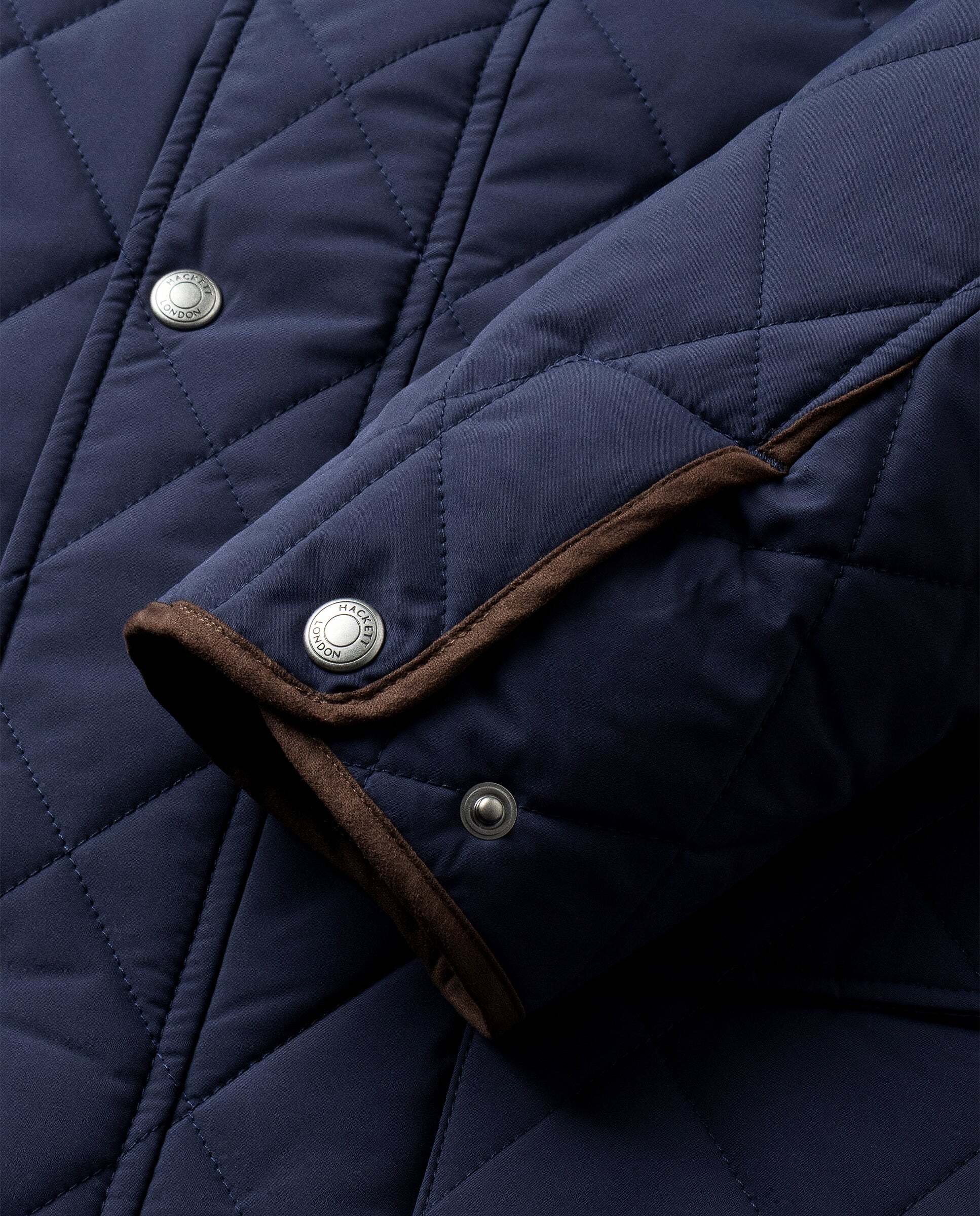 Chaqueta de hombre acolchada - Hackett - Azul Azul-9