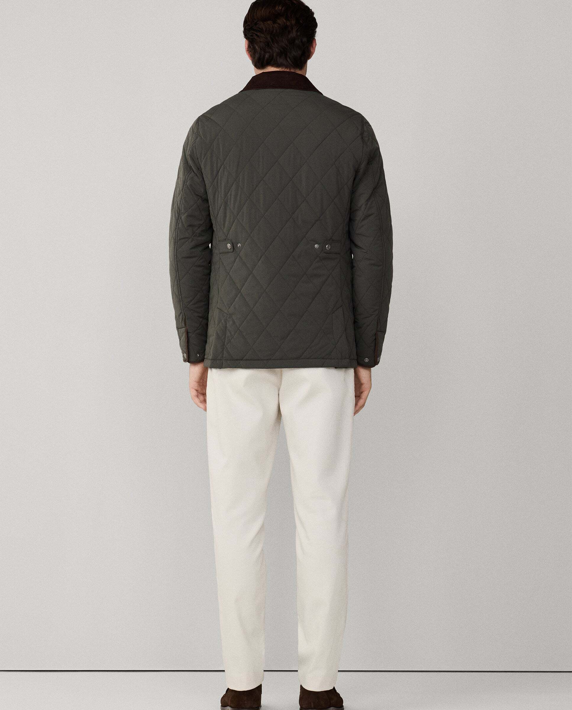 Chaqueta de hombre acolchada - Hackett - Verde oscuro Verde oscuro-3