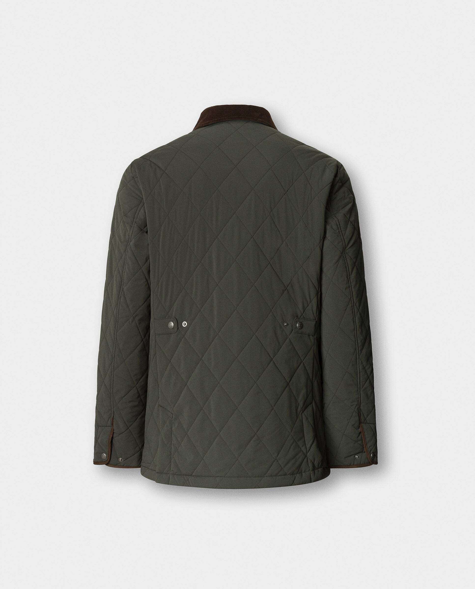 Chaqueta de hombre acolchada - Hackett - Verde oscuro Verde oscuro-11