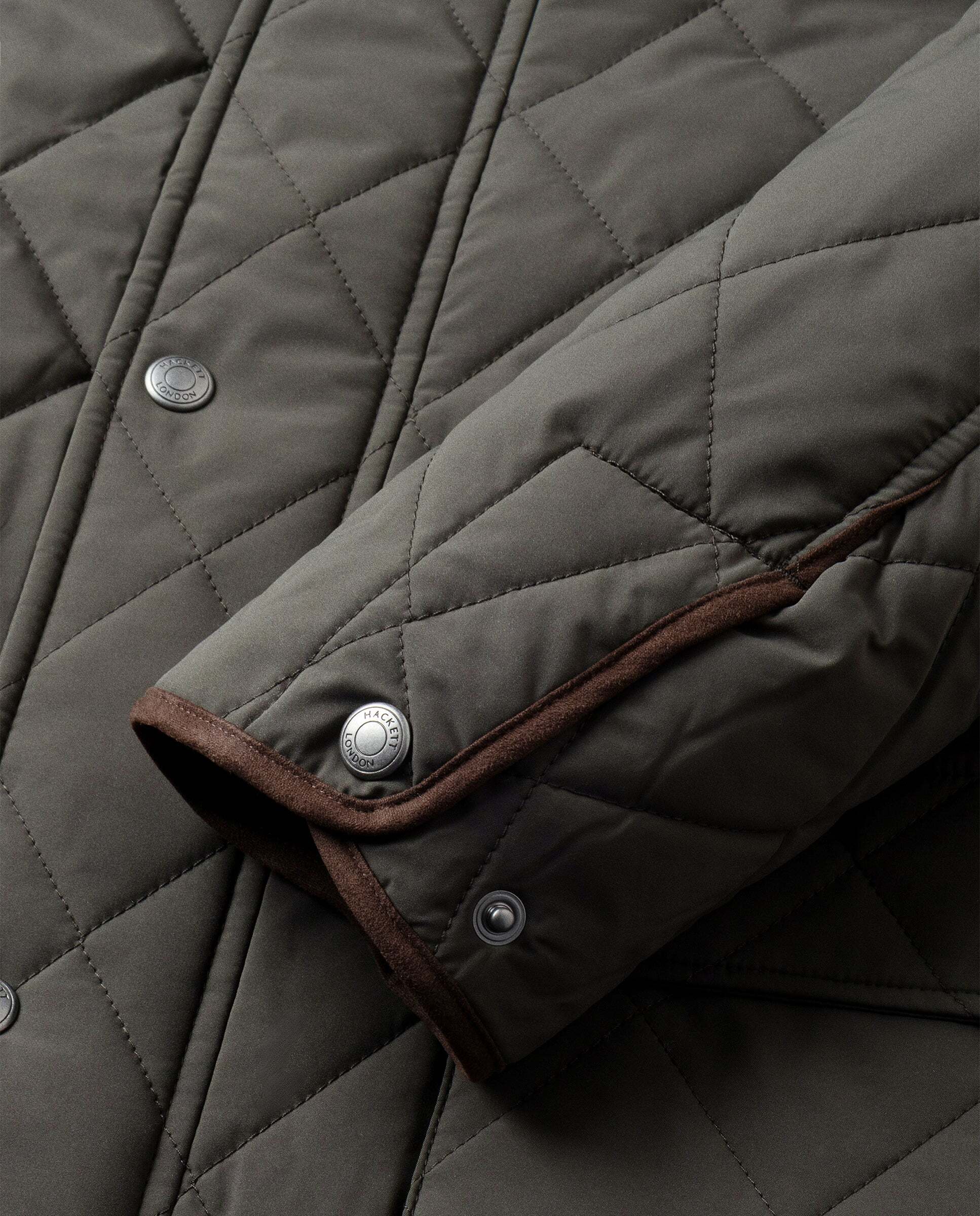 Chaqueta de hombre acolchada - Hackett - Verde oscuro Verde oscuro-9